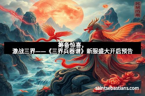 筹备惊喜，激战三界——《三界兵器谱》新服盛大开启预告